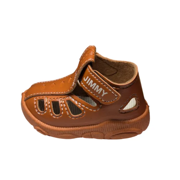 Brown_Velcro_Ankle_Sandals_For_Babies