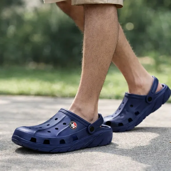Navy_Casual_Clogs_For_Unisex