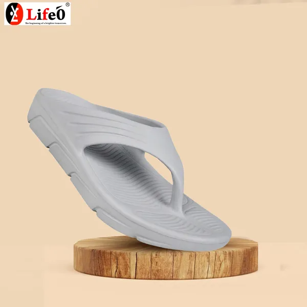 Grey_Casual_Slip-On_Slippers_For_Adults