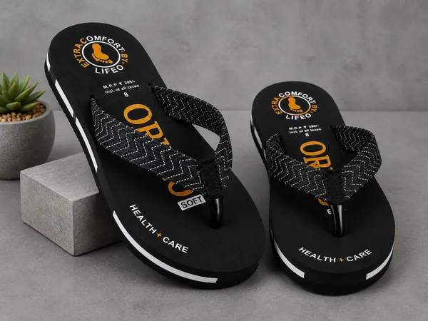 Black_Soft_Sole_Flip_Flops_For_Men