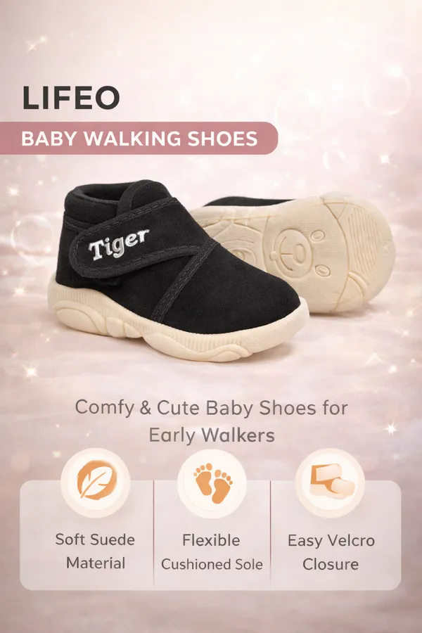 Black_Textile_Velcro_Baby_Booties