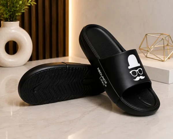 Black_Slip-On_Slides_For_Men