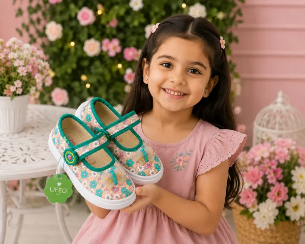 Multicolour_Floral_Mary_Jane_Shoes_For_Girls