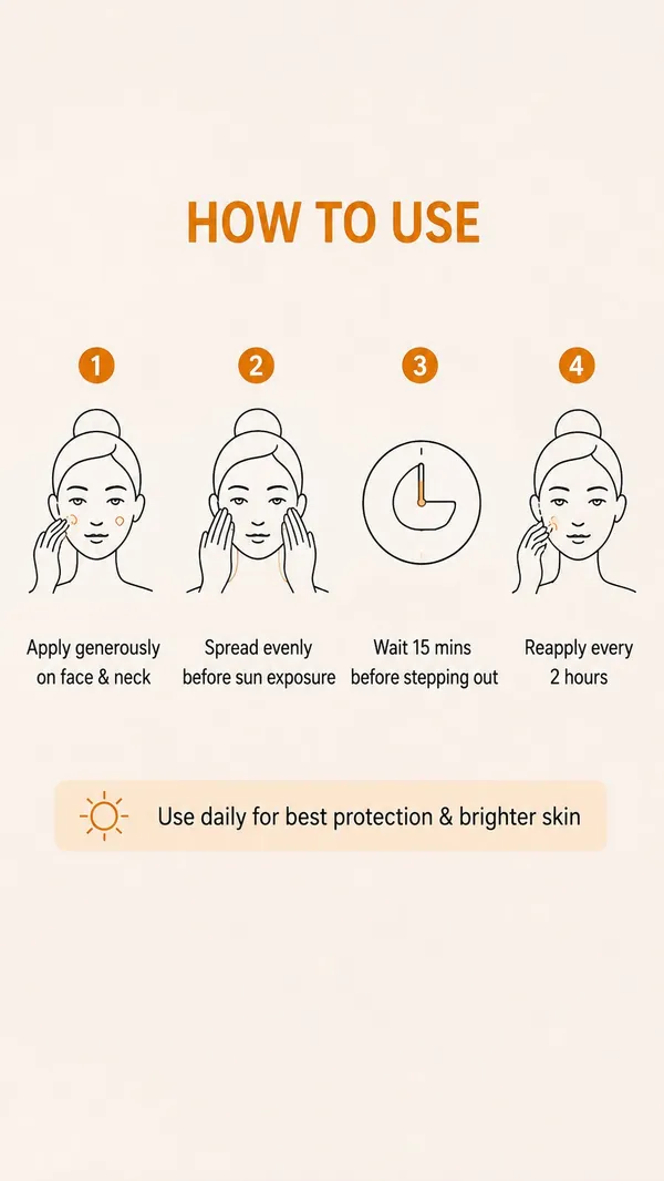 nCaffeine_Vitamin_C_+_E_Super_Bright_Sunscreen_SPF_50_PA++++_|_Water-Light_Sunscreen_50g