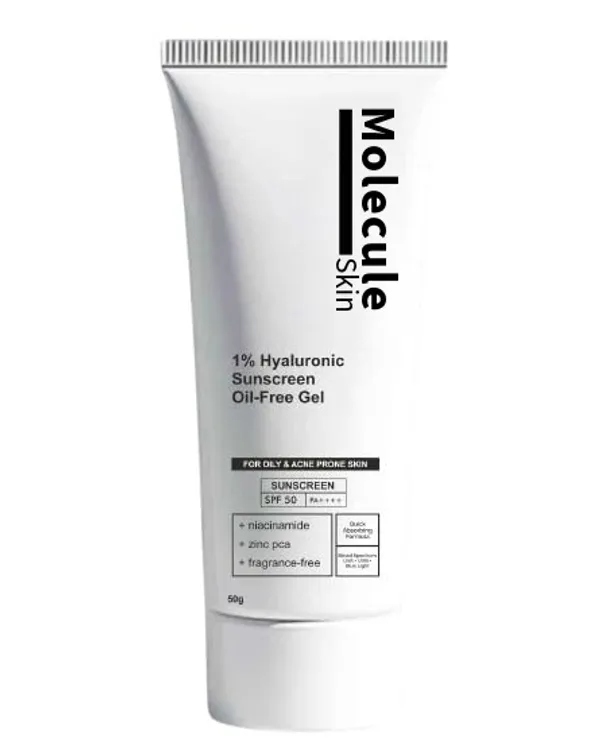 Molecule_Skin_1%_Hyaluronic_Acid_Niacinamide_Spf_50_Sunscreen_Gel