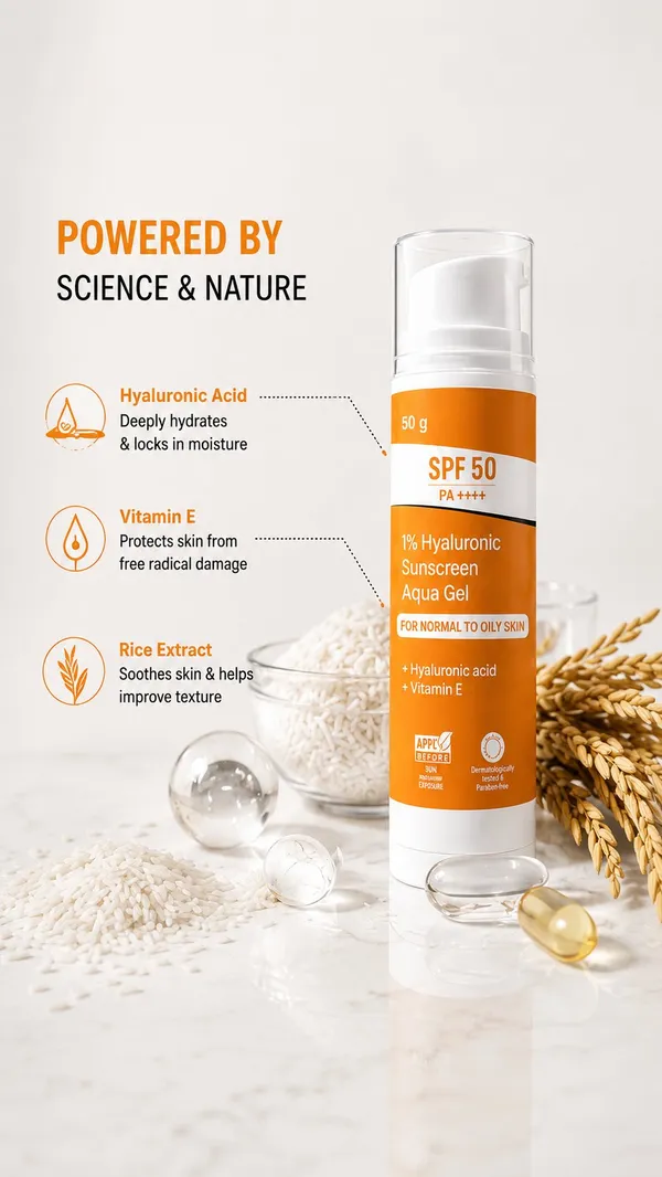 1%_Hyaluronic_Acid_Vitamin_C_Spf_50_Pa++++_Aqua_Gel_Sunscreen