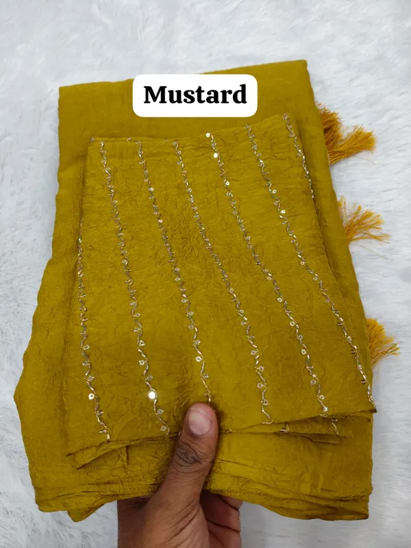 Yellow_Rangoli_Crush_Sequin_Embellished_Saree_For_Women