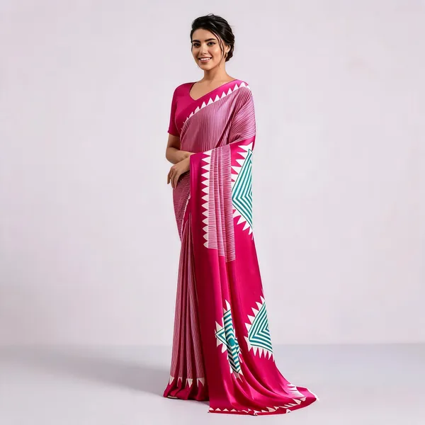 Pink_Modal_Silk_Pattern_Print_Saree_For_Women