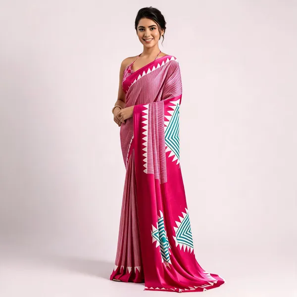 Pink_Modal_Silk_Pattern_Print_Saree_For_Women