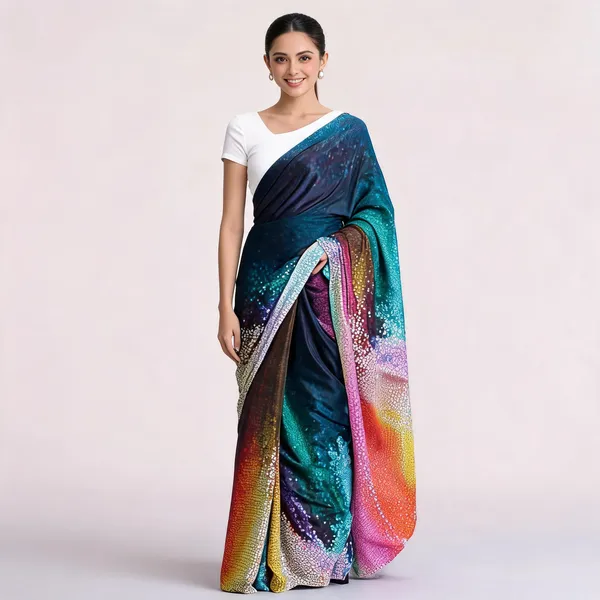 Multicolour_Modal_Silk_Abstract_Print_Saree_For_Women