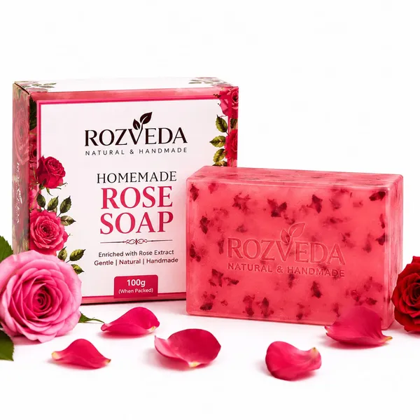 Rozveda_Rose_Extract_Handmade_Bath_Soap