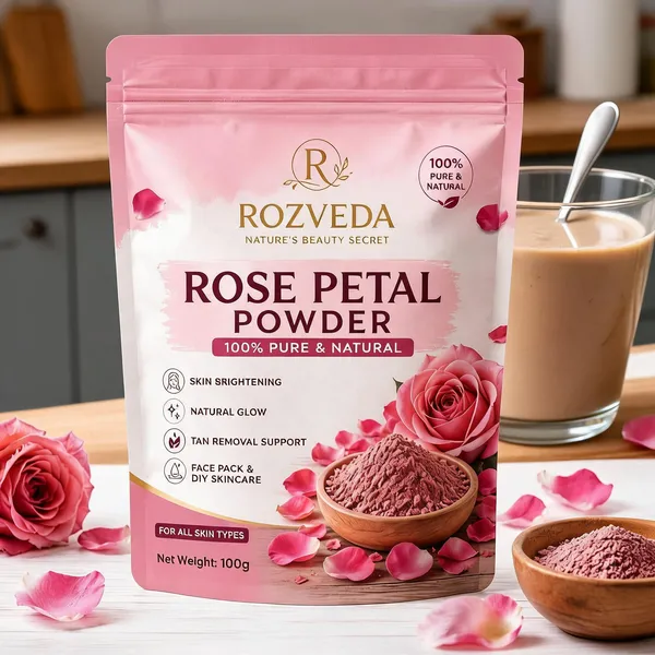 Rozveda_Rose_Petal_Powder_For_Face_Pack_&_Skin_Care