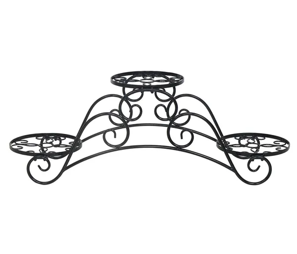 Metal_Arch_Plant_Stand_With_3_Holders