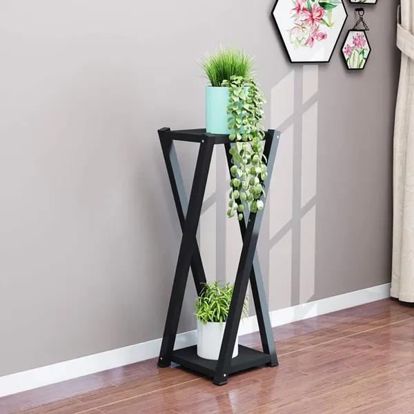 2_Tier_Metal_Plant_Stand