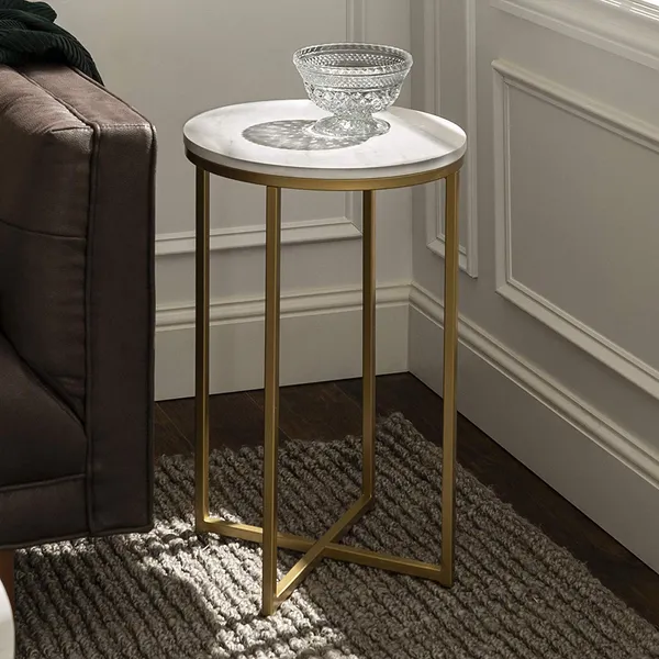 Round_Side_Table_With_Marble_Finish_Top