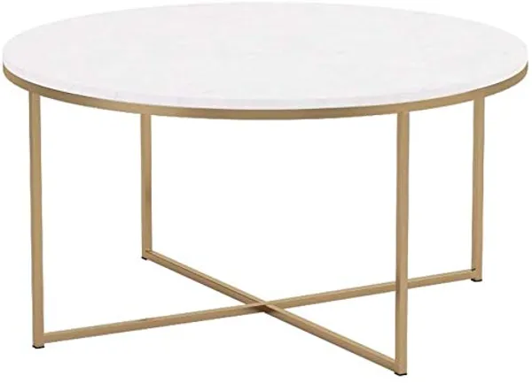 Round_Faux_Marble_Coffee_Table_With_Metal_Base