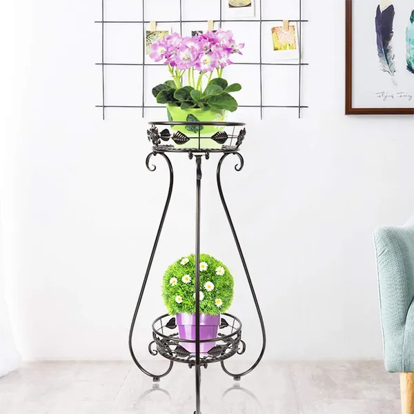 Metal_Plant_Stand_Two_Layer