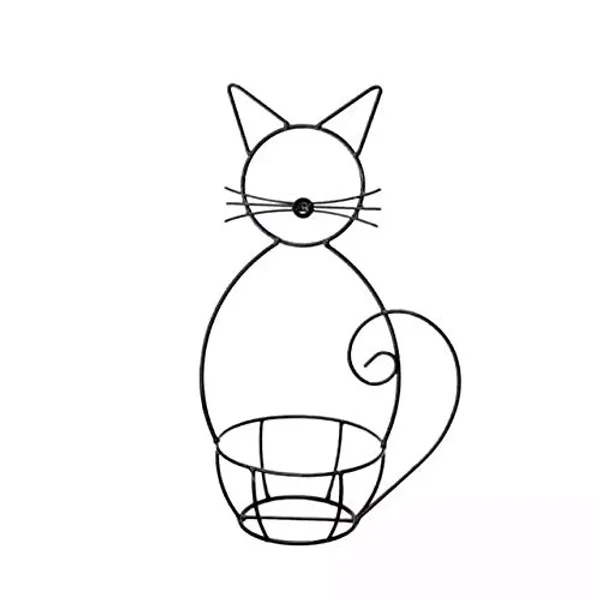 Cat_Shape_Metal_Garden_Planter_Stand