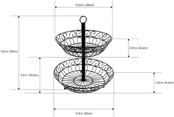 2_Tier_Countertop_Fruit_Basket_Stand