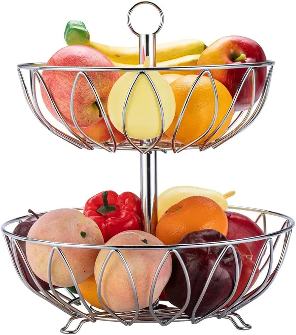 Kitchen_Counter_2_Tier_Fruit_Basket_Stand