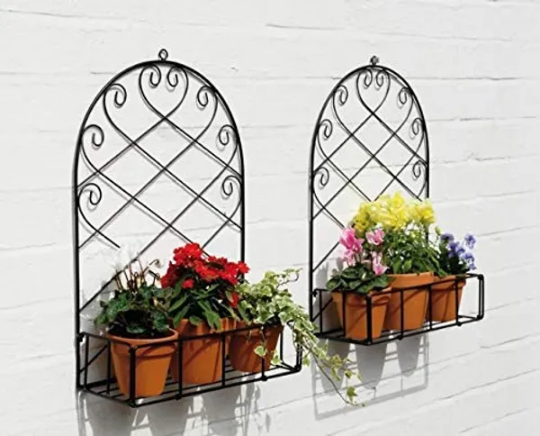 Wrought_Iron_Wall_Bracket_For_Plant_Pots_Set_Of_2