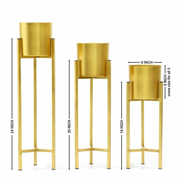 Metal_Plant_Stand_With_Planter_Pot_Set