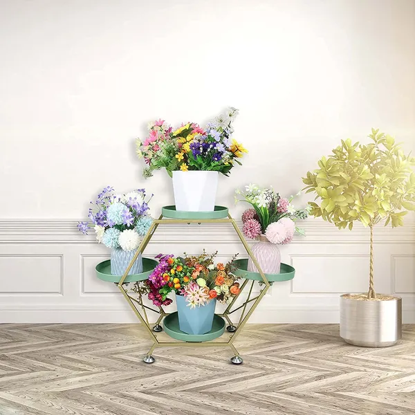 Metal_3_Layer_Plant_Stand