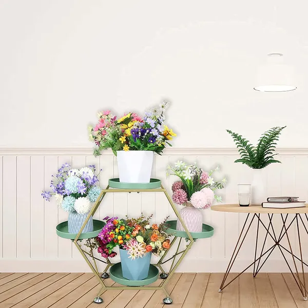 Metal_3_Layer_Plant_Stand