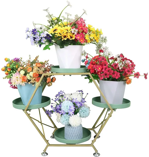 Metal_3_Layer_Plant_Stand