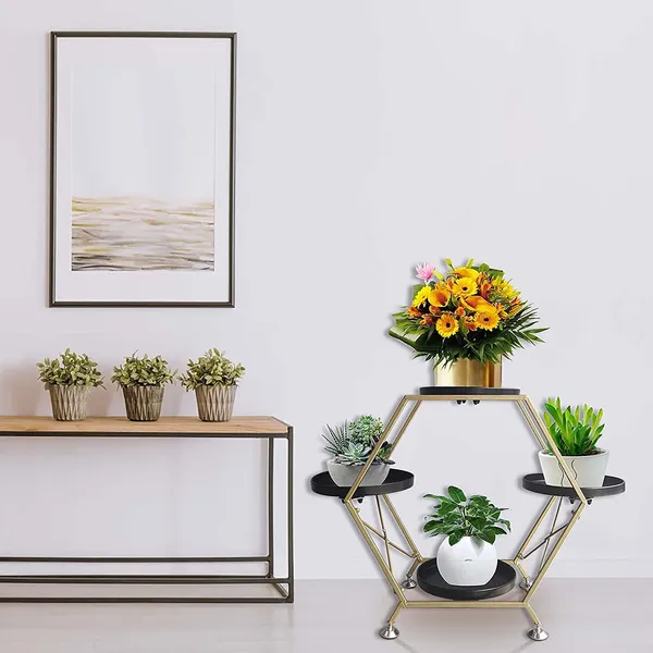Metal_3_Layer_Plant_Stand