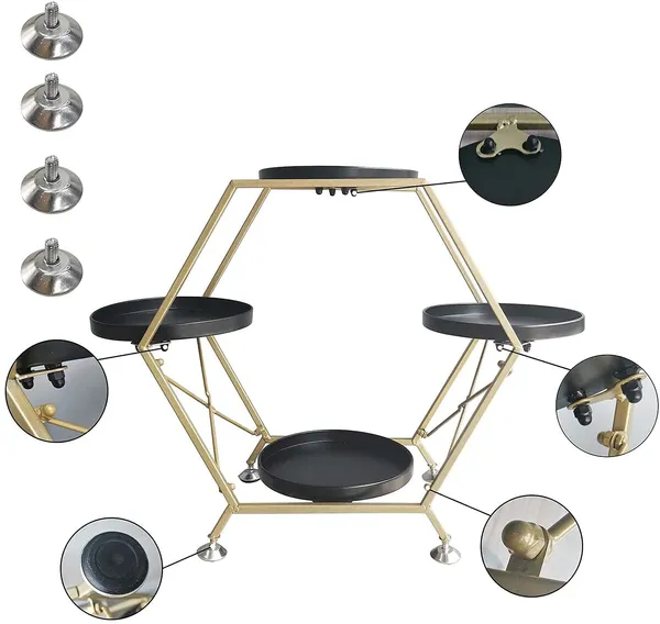 Metal_3_Layer_Plant_Stand
