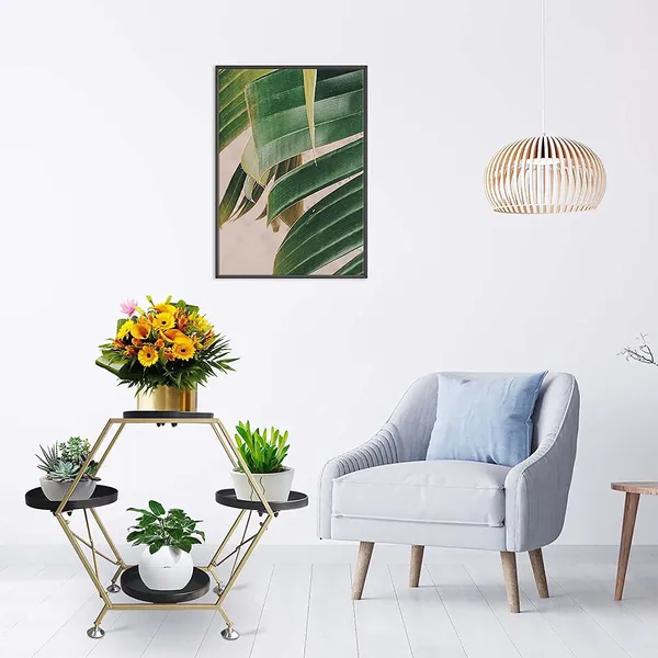 Metal_3_Layer_Plant_Stand