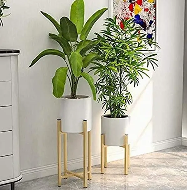 Metal_Floor_Flower_Stand_With_Pot_Holder