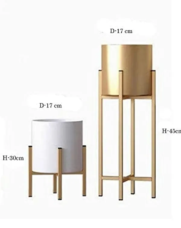Metal_Floor_Flower_Stand_With_Pot_Holder