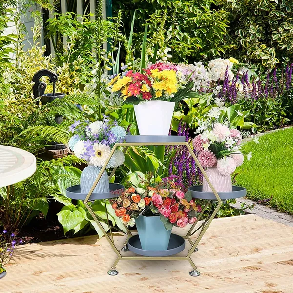 Metal_3_Layer_Plant_Stand