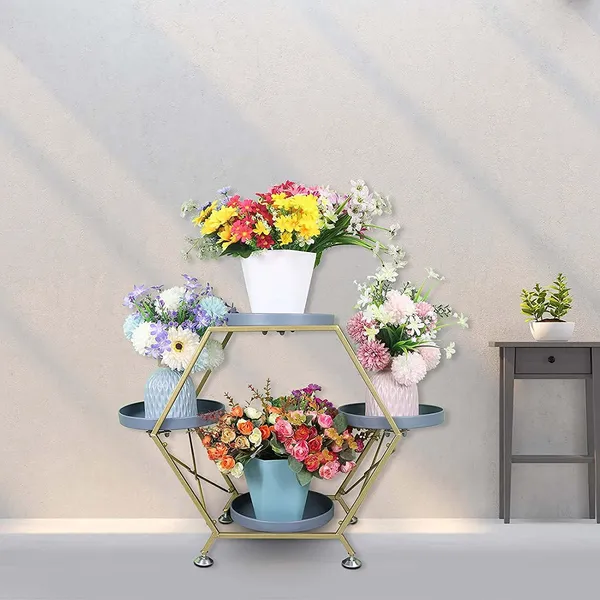 Metal_3_Layer_Plant_Stand