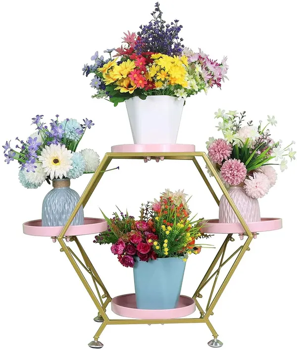 Metal_3_Layer_Plant_Stand