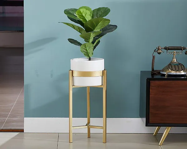 Gold_Iron_Plant_Stand