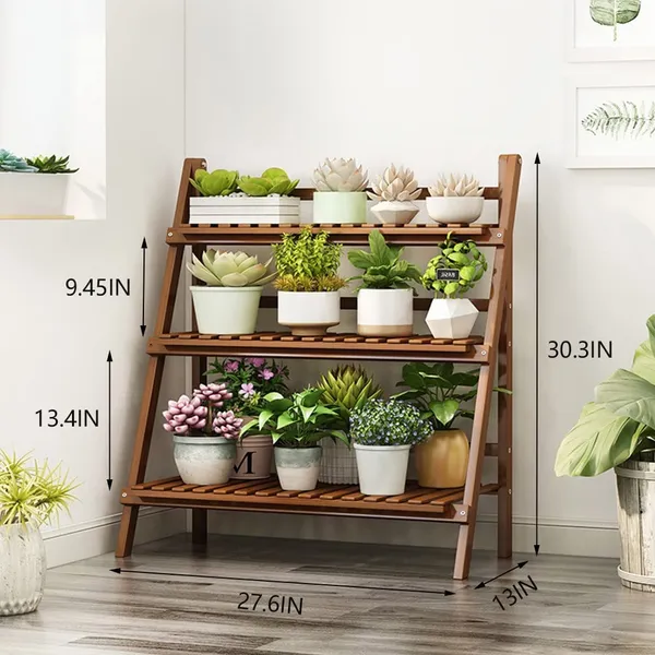Wooden_Ladder_Plant_Stand_3_Tier
