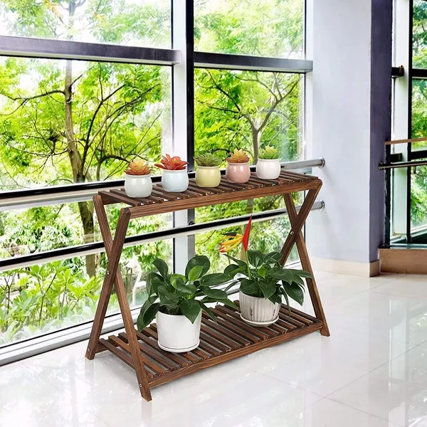 Wood_Corner_Plant_Stand_With_Hanger