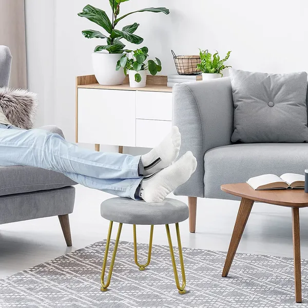 Velvet_Ottoman_Stool_With_Metal_Legs