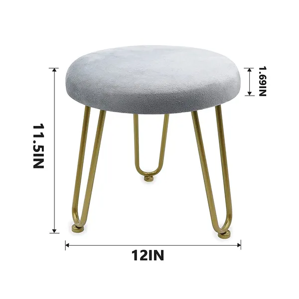 Velvet_Ottoman_Stool_With_Metal_Legs