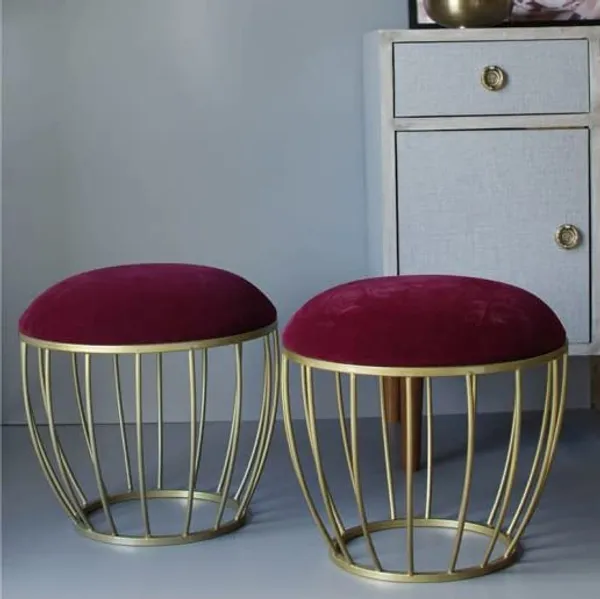 Velvet_Ottoman_Stool_With_Metal_Legs