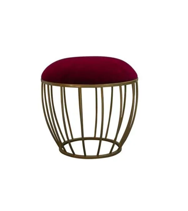 Velvet_Ottoman_Stool_With_Metal_Legs
