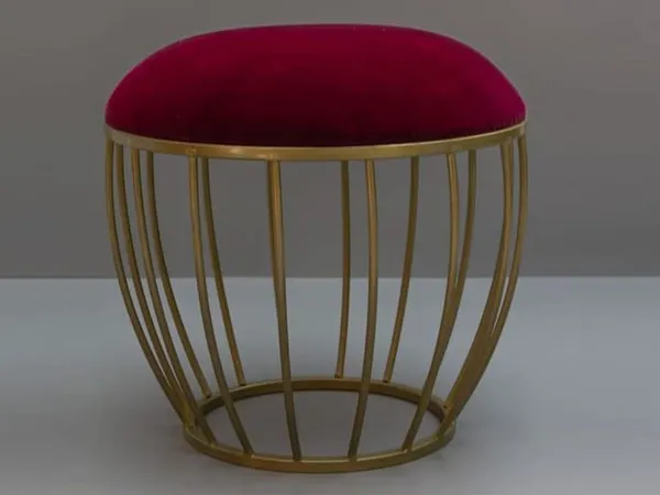 Velvet_Ottoman_Stool_With_Metal_Legs