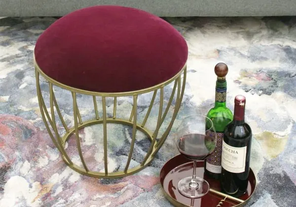 Velvet_Ottoman_Stool_With_Metal_Legs