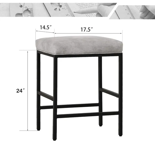 Bar_Stool_With_Leather_Cushion_And_Metal_Frame