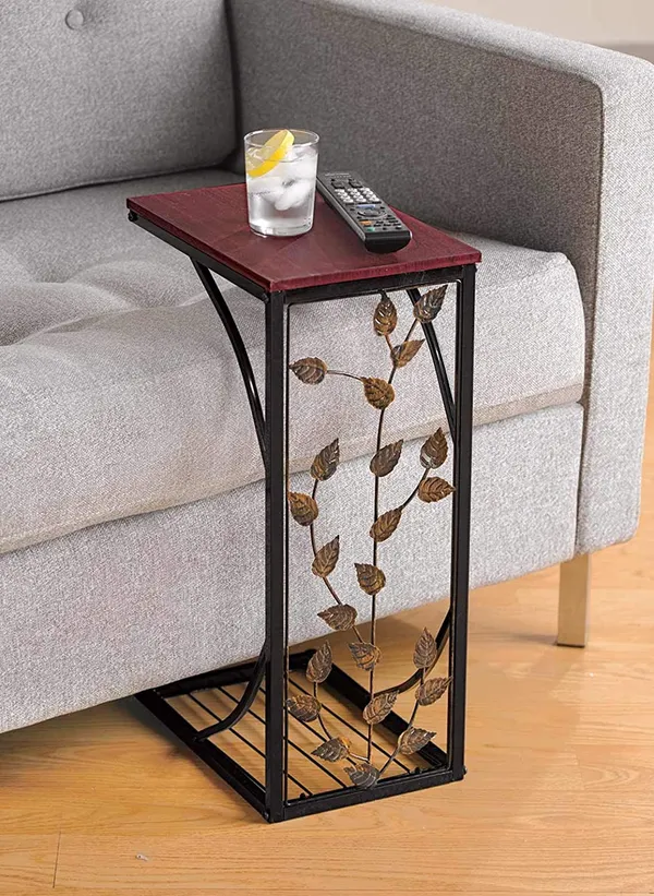 Metal_And_Wood_Side_Table