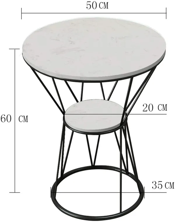 Coffee_Table_With_Marble_Top_And_Metal_Frame