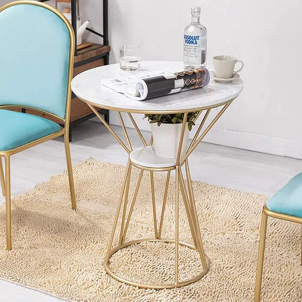 Coffee_Table_With_Marble_Top_And_Metal_Frame